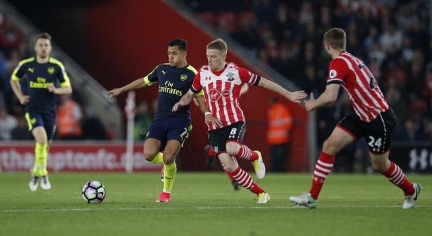 [Minuto a Minuto] Arsenal con gol de Alexis Sánchez celebra ante Southampton