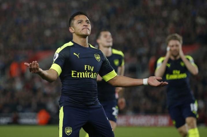 Alexis Sánchez figura: Marca golazo y brinda valioso triunfo al Arsenal en la Premier
