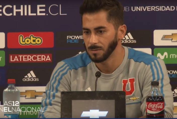 [EN VIVO] Johnny Herrera brinda conferencia en la "U" de cara al duelo con San Luis