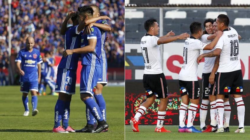 La U y Colo Colo viven jornada decisiva para ir en busca del título del Clausura