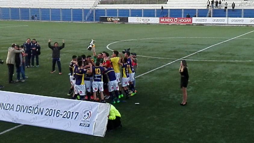 Barnechea golea y logra ascenso a la Primera B tras emocionante definición