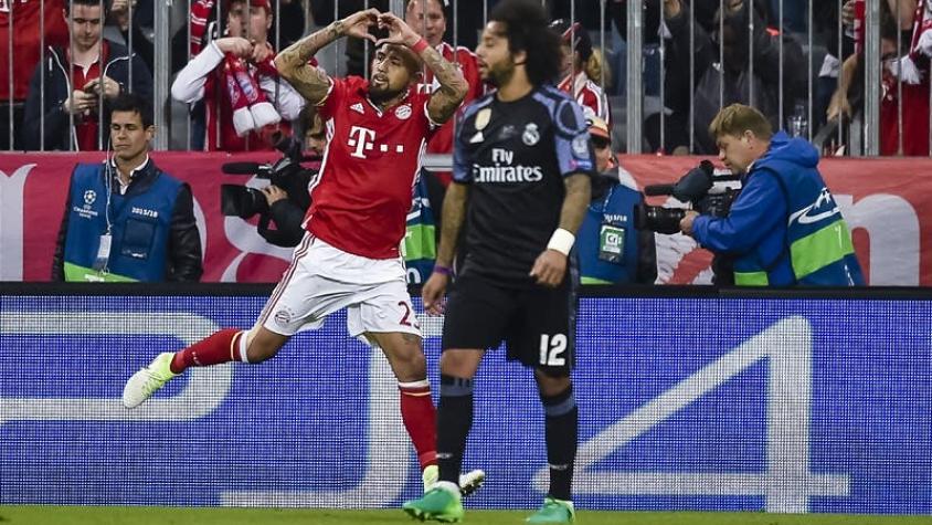 Arturo Vidal destaca en el poderoso once ideal de latinoamericanos en Europa