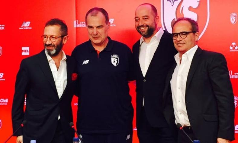 Marcelo Bielsa es presentado oficialmente como nuevo entrenador del Lille