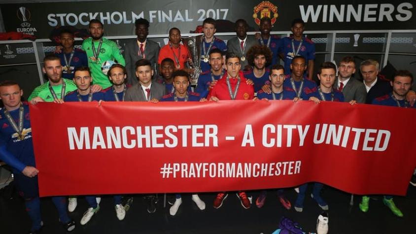Sobrio festejo del United por la Europa League: “Cambiaríamos esta copa por vida de las víctimas”