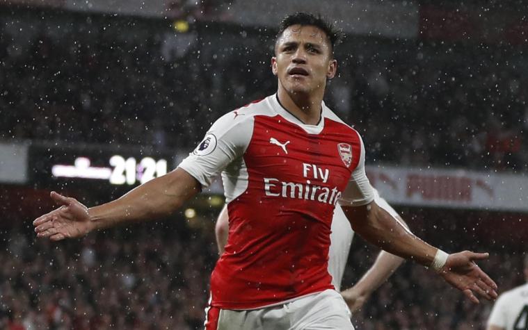 Hinchas eligen a Alexis Sánchez como el mejor de la temporada del Arsenal