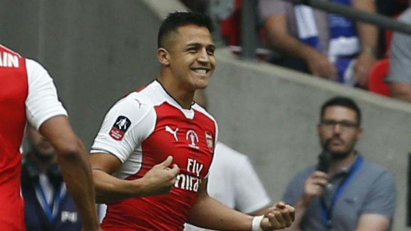 Los sensacionales números de Alexis Sánchez tras el título de la Copa FA