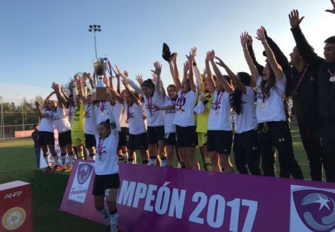 Colo Colo Femenino se corona campeón del Torneo de Apertura 2017
