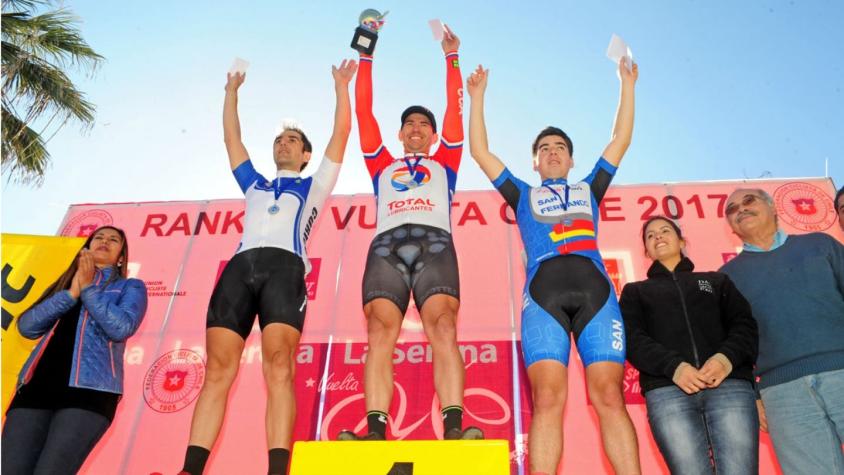 Gonzalo Miranda gana segunda etapa del primer Clasificatorio de la Vuelta Ciclista a Chile