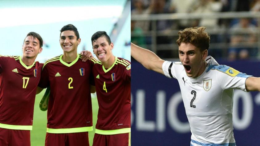[VIDEO] Los goles de los triunfos de Venezuela y Uruguay en el Mundial Sub 20