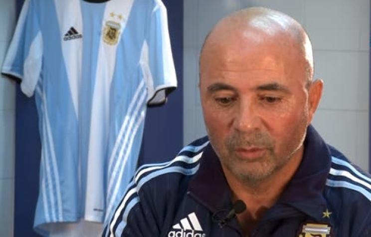 Sampaoli y primeros días con la “Albiceleste”: “Sé que que no soy un referente del fútbol argentino"