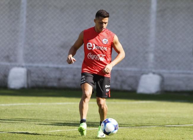 [VIDEO] Alexis Sánchez se sigue preparando para la Copa Confederaciones