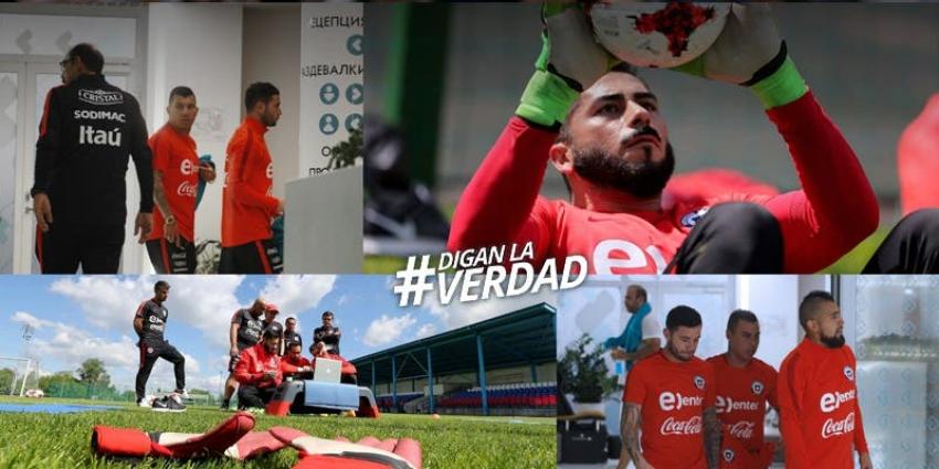 [VIDEO] DLVenlaWeb: "La Roja" entrena en Rusia, dichos de Mena y Alexis va a Rusia