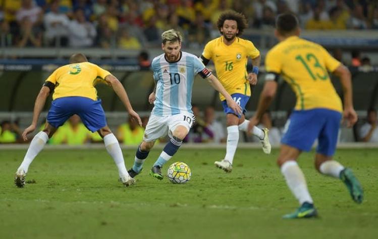 Canal 13 transmite este viernes clásico Brasil - Argentina que marcará debut de Sampaoli