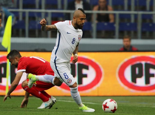 Vidal tras empate con Rusia: "Las selecciones nos tienen miedo y juegan con temor"