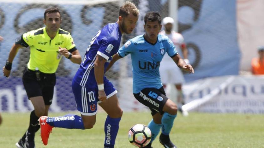 Rafael Caroca está a una firma de ser el primer refuerzo de Universidad de Chile