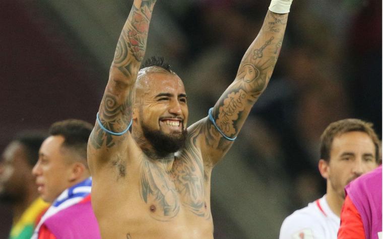 [VIDEO] Domó a los "Leones": Arturo Vidal fue el "rey" en el debut en Copa Confederaciones