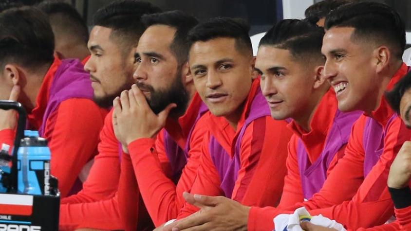 [VIDEO] Alexis y Bravo luchan por llegar en perfectas condiciones al partido con Alemania