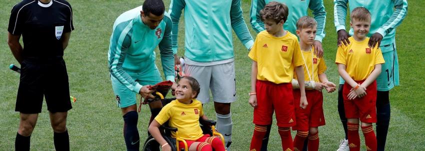 [VIDEO] Cristiano Ronaldo se suma a nuestra sección "Protectores del Fútbol"