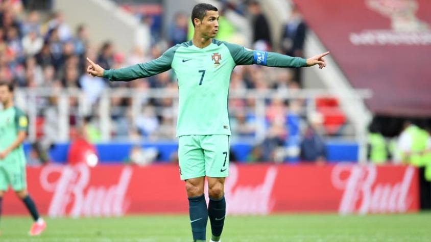 [VIDEO] El show de Cristiano Ronaldo: El astro portugués se roba las miradas en Rusia