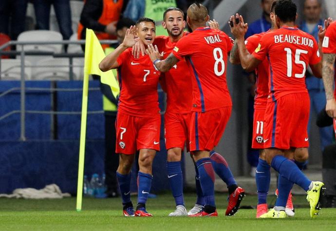 Con gol histórico de Alexis "La Roja" iguala ante Alemania en Copa Confederaciones
