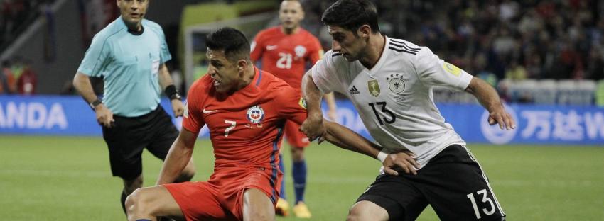 [VIDEO] En un gran partido Chile empata ante Alemania con golazo de Alexis Sánchez