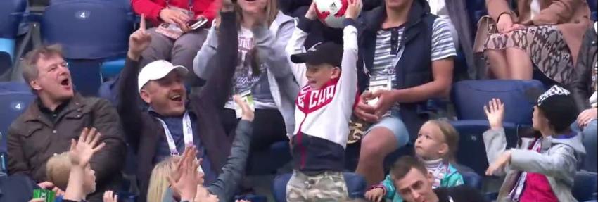 [VIDEO] El público se hace presente en los "Protectores del Fútbol" de Copa Confederaciones