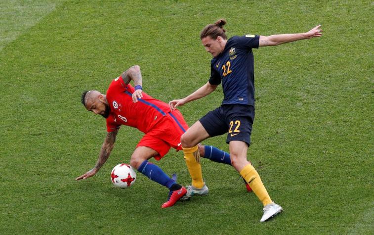 [VIDEO] Arturo Vidal de cabeza a semifinales de Copa Confederaciones