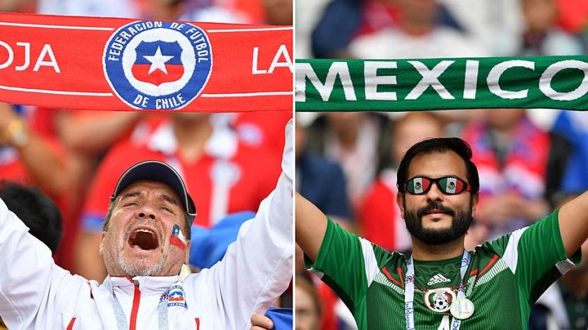 Por dónde pasa la clasificación de Chile y México para la final de la Copa Confederaciones