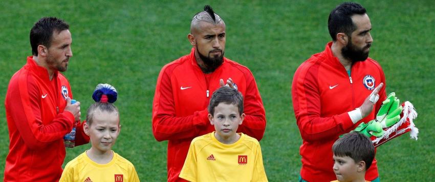 La arenga de Arturo Vidal de cara a Portugal: “A dejar la vida por nuestra patria”