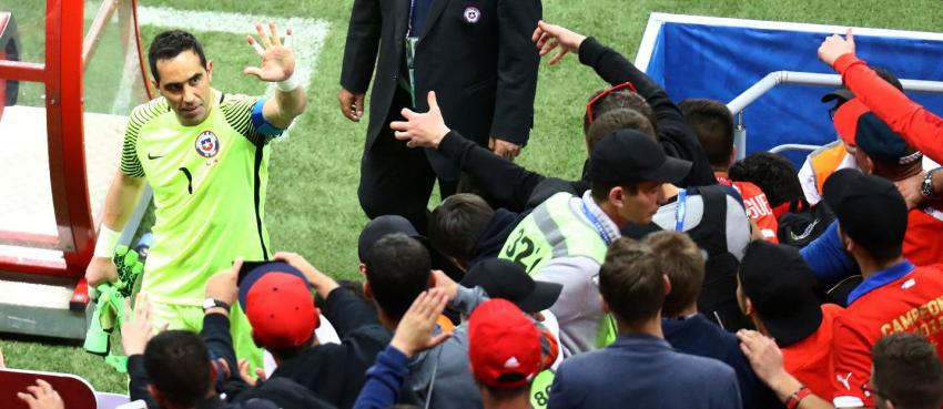 Marcelo Ríos envía mensaje a Claudio Bravo tras partido contra Portugal