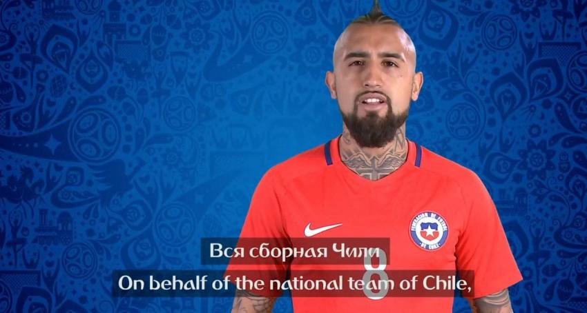 [VIDEO] El emotivo discurso de Arturo Vidal y Cristiano Ronaldo contra el racismo