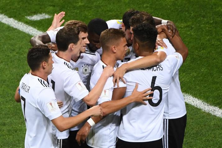 Alemania golea a México y será rival de Chile en la final de la Copa Confederaciones