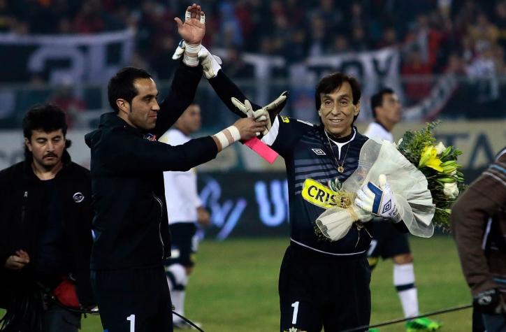 [VIDEO] "Cóndor" Rojas alaba a Claudio Bravo: "Por números, es el mejor de la historia"