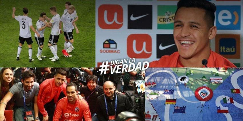 [VIDEO] DLV en ModoConfederaciones: El chispeante Alexis, Bravo y final con Alemania