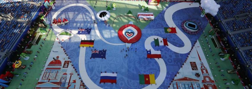 Bailes, fútbol y la presencia de Ronaldo en ceremonia de cierre de Copa Confederaciones