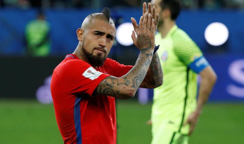 [FOTO] Arturo Vidal inicia sus vacaciones junto a su familia tras la Copa Confederaciones