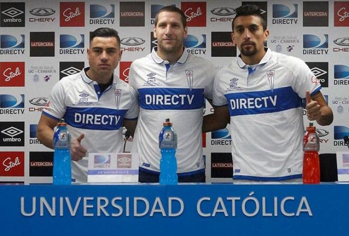 Universidad Católica presenta a sus tres primeros refuerzos para esta temporada
