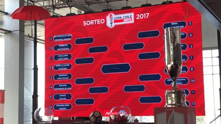 Clásicos sólo en instancias finales: ANFP sortea el cuadro de la Copa Chile
