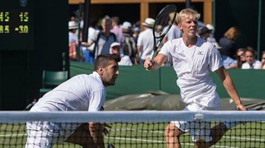 Se acabó el sueño: Hans Podlipnik cae en cuartos de final de dobles de Wimbledon