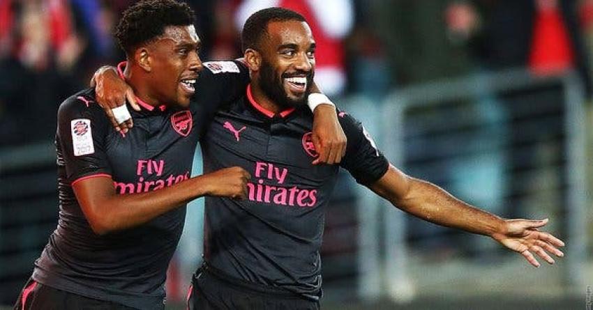 Nuevo compañero de Alexis Sánchez marca gol en triunfo del Arsenal en Australia