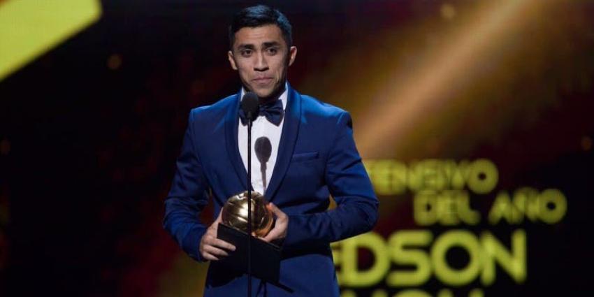 Edson Puch es premiado en México como el “Mejor volante ofensivo de la Liga”