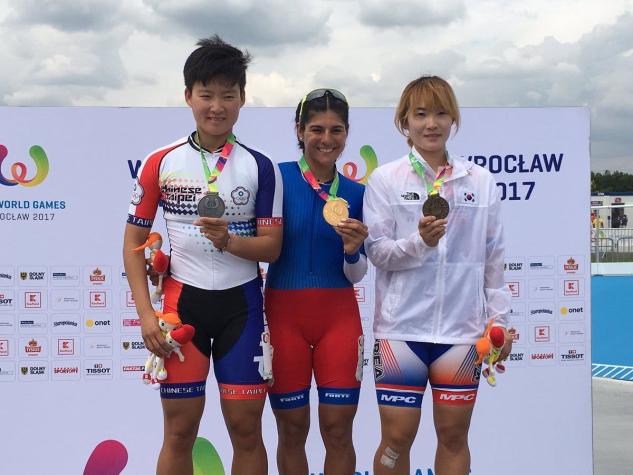 Patinadora María José Moya obtiene medalla de oro en los Juegos Mundiales de Polonia 2017