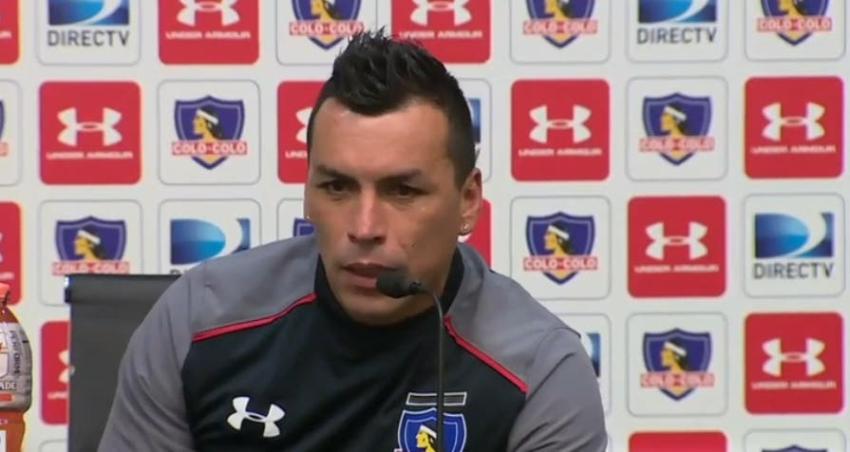 [VIDEO] Revisa todos los dichos de Esteban Paredes en Colo Colo en el Monumental
