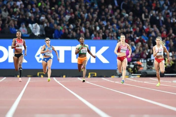 Isidora Jiménez termina última en serie clasificatoria y se despide del Mundial de Atletismo
