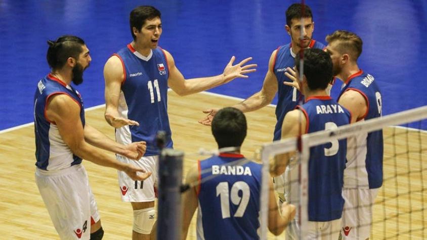Chile vence a Uruguay y avanza a las semifinales del Sudamericano de voleibol
