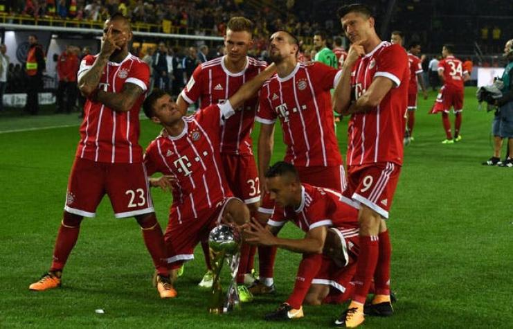 La foto de Arturo Vidal en Bayern Munich que todos quieren imitar