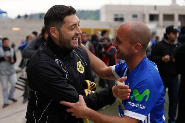 [VIDEO] El cariñoso reencuentro de José "Pepe" Rojas con sus ex compañeros en la "U"