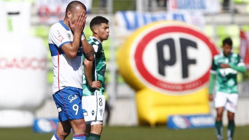 La UC deja escapar el triunfo ante Santiago Wanderers y se complica en el Transición