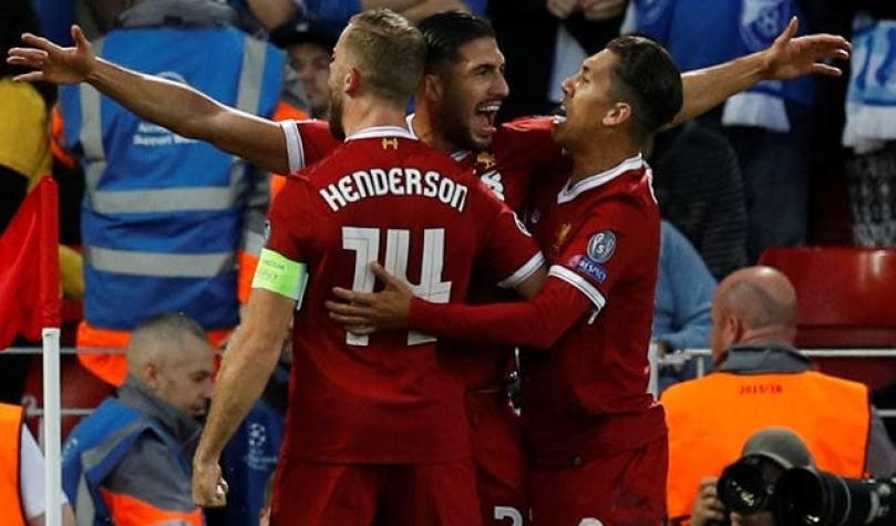 Liverpool golea a Hoffenheim y jugará la Liga de Campeones
