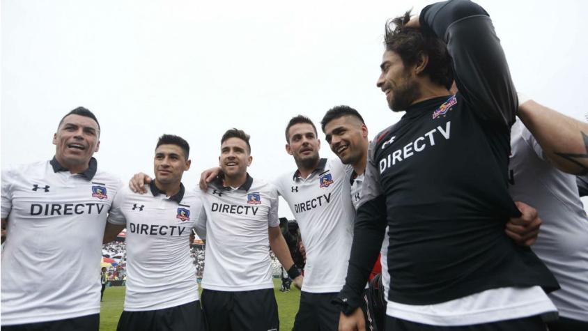 [VIDEOS] El efusivo festejo de Colo Colo en el camarín con canción dedicada a la "U"